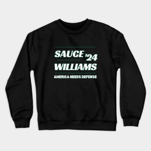 NY Jets Sauce Gardner Q Williams 2024 Crewneck Sweatshirt